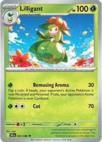 Lilligant (Poke Ball Pattern) - 007/086 - Uncommon Reverse Holo Black Bolt - Español