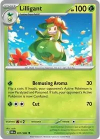 Lilligant - 007/086 - Uncommon Black Bolt - Inglés