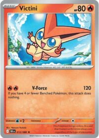 Victini - 012/086 - Holo Rare Black Bolt - Español