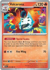 Volcarona (Poke Ball Pattern) - 016/086 - Rare Reverse Holo Black Bolt - Español