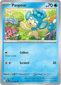 Panpour (Poke Ball Pattern) - 017/086 - Common Reverse Holo Black Bolt - Español