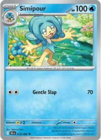 Simipour (Poke Ball Pattern) - 018/086 - Uncommon Reverse Holo Black Bolt - Español