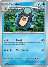 Palpitoad - 020/086 - Common Reverse Holo Black Bolt - Español