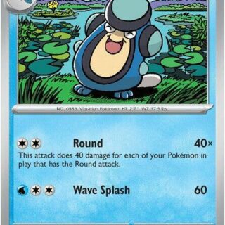 Palpitoad - 020/086 - Common Black Bolt - Español