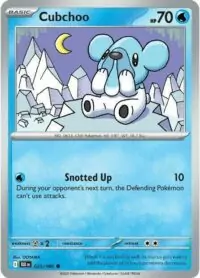 Cubchoo (Poke Ball Pattern) - 025/086 - Common Reverse Holo Black Bolt - Inglés