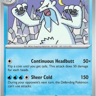 Beartic - 026/086 - Holo Rare Black Bolt - Español