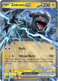 Zekrom ex - 034/086 - Double Rare Black Bolt - Español