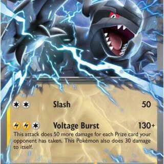 Zekrom ex - 034/086 - Double Rare Black Bolt - Inglés