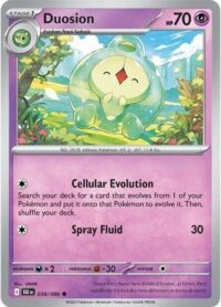 Duosion (Poke Ball Pattern) - 038/086 - Common Reverse Holo Black Bolt - Español