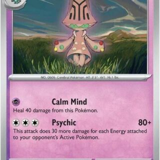 Beheeyem - 041/086 - Uncommon Black Bolt - Español