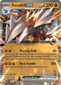Excadrill ex - 046/086 - Double Rare Black Bolt - Español