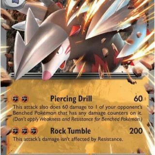 Excadrill ex - 046/086 - Double Rare Black Bolt - Español