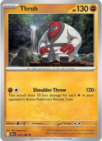 Throh (Poke Ball Pattern) - 050/086 - Uncommon Reverse Holo Black Bolt - Español