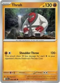 Throh (Poke Ball Pattern) - 050/086 - Uncommon Reverse Holo Black Bolt - Inglés