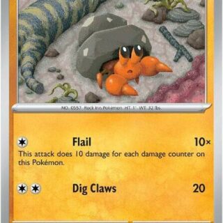 Dwebble - 051/086 - Common Black Bolt - Español