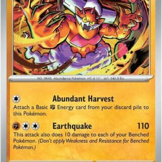 Landorus - 053/086 - Holo Rare Black Bolt - Español