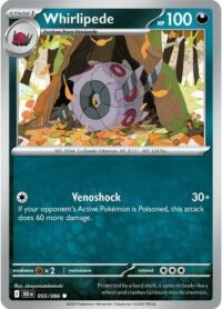 Whirlipede (Poke Ball Pattern) - 055/086 - Common Reverse Holo Black Bolt - Español