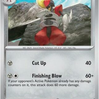 Bisharp - 065/086 - Uncommon Black Bolt - Español