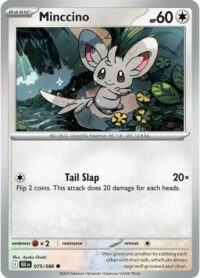 Minccino (Poke Ball Pattern) - 075/086 - Common Reverse Holo Black Bolt - Español