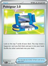Pokegear 3.0 - 084/086 - Uncommon Reverse Holo Black Bolt - Español