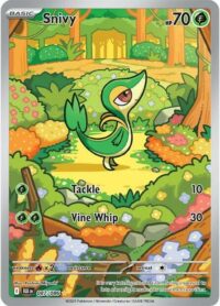 Snivy - 087/086 - Illustration Rare Black Bolt - Español