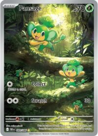 Pansage - 089/086 - Illustration Rare Black Bolt - Español