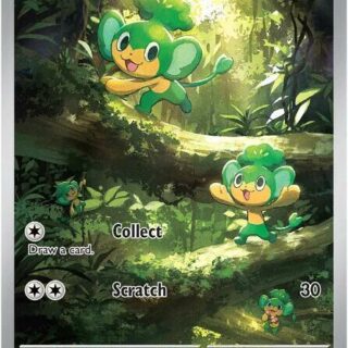 Pansage - 089/086 - Illustration Rare Black Bolt - Inglés