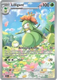 Lilligant - 092/086 - Illustration Rare Black Bolt - Inglés