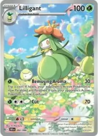 Lilligant - 092/086 - Illustration Rare Black Bolt - Inglés
