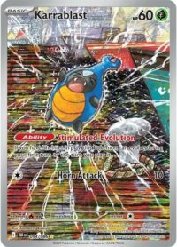 Karrablast - 094/086 - Illustration Rare Black Bolt - Inglés
