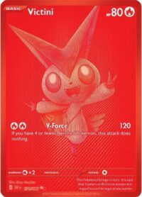 Victini - 171/086 - Black White Rare Black Bolt - Inglés
