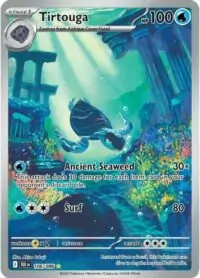 Tirtouga - 106/086 - Illustration Rare Black Bolt - Inglés