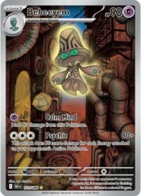 Beheeyem - 121/086 - Illustration Rare Black Bolt - Español