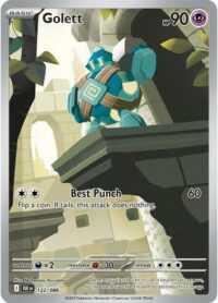 Golett - 122/086 - Illustration Rare Black Bolt - Español