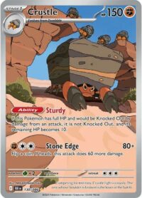 Crustle - 130/086 - Illustration Rare Black Bolt - Español
