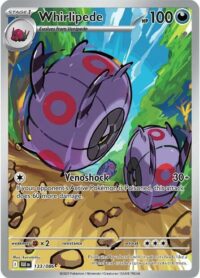 Whirlipede - 133/086 - Illustration Rare Black Bolt - Inglés