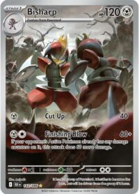 Bisharp - 143/086 - Illustration Rare Black Bolt - Español