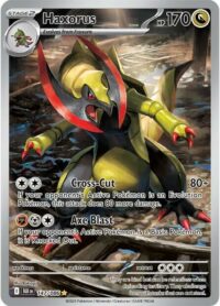 Haxorus - 147/086 - Illustration Rare Black Bolt - Español