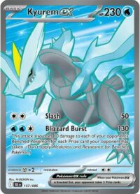 Kyurem ex - 157/086 - Ultra Rare Black Bolt - Español
