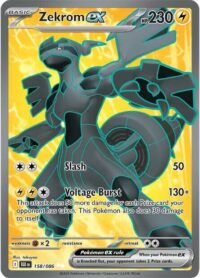 Zekrom ex - 158/086 - Ultra Rare Black Bolt - Español