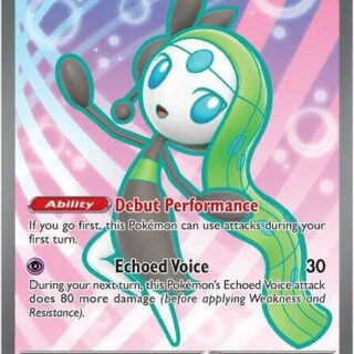 Meloetta ex - 159/086 - Ultra Rare Black Bolt - Inglés