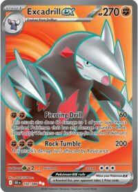 Excadrill ex - 160/086 - Ultra Rare Black Bolt - Español