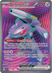 Genesect ex - 161/086 - Ultra Rare Black Bolt - Español