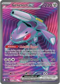 Genesect ex - 161/086 - Ultra Rare Black Bolt - Inglés