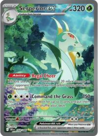 Serperior ex  - 164/086 - Special Illustration Rare Black Bolt - Español