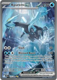 Kyurem ex - 165/086 - Special Illustration Rare Black Bolt - Español