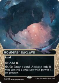 Bonders' Enclave (Borderless) - #4 - Rare - Español