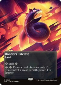 Bonders' Enclave (Borderless) - #49 - Rare - Español
