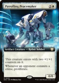 Patrolling Peacemaker (Extended Art) - #25 - Rare - Español