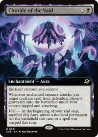 Chorale of the Void (Extended Art) (Foil) - #331 - Rare - Español